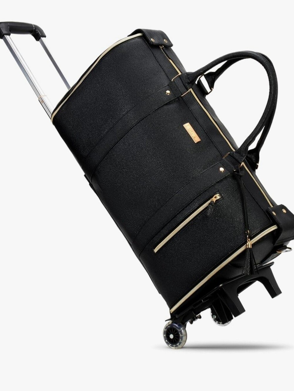 Luhxe Travel Convertible Carry On Garment Roller Bag. NWOT. Strap And Shoe Pouch - Picture 7 of 7
